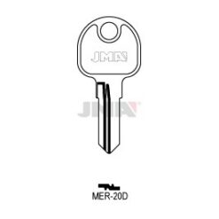Llave en bruto JMA MER-20D