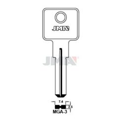 Llave en bruto JMA MGA-3
