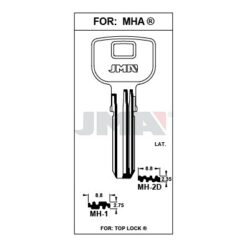 Llave en bruto JMA MH-1 – vista agrupada
