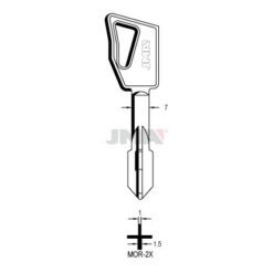 Llave en bruto JMA MOR-2X