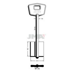 Llave en bruto JMA MT-3G