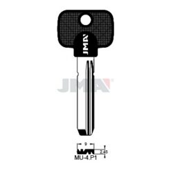 Llave en bruto JMA MU-4.P1
