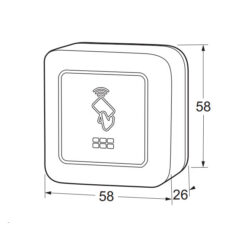 Maasland KS400 | Lector de tarjetas Flexess Pebble | 12-24V DC | Online