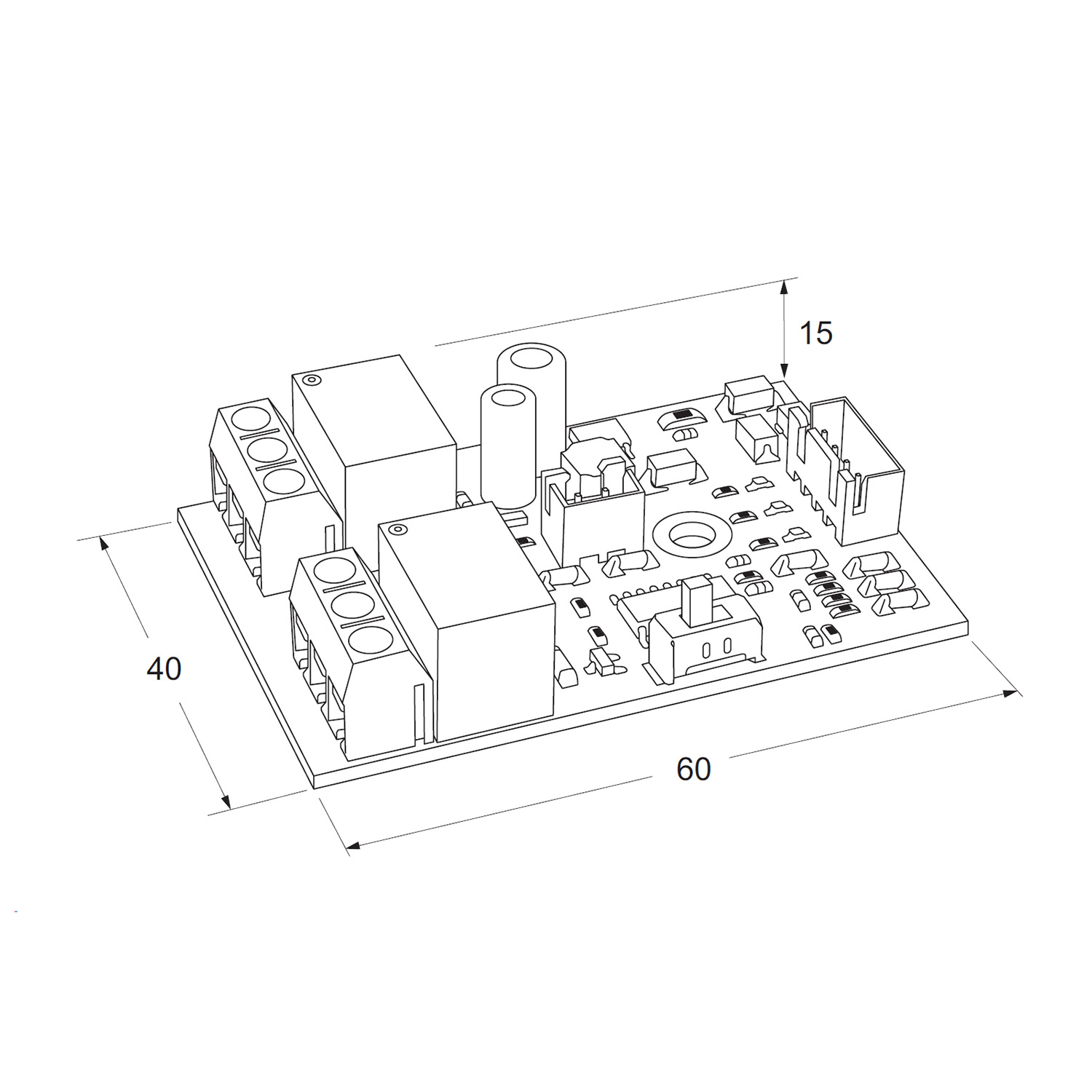 Maasland PMS1224 | Placa de señalización para fuente y batería