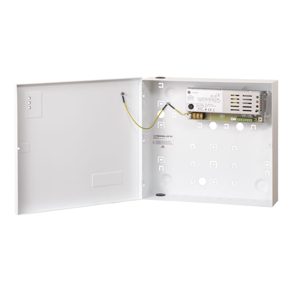 Maasland PS1250NL | Fuente de alimentación en caja metálica | 12V DC | 5A