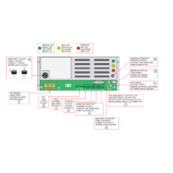 Maasland PS24100NL | Fuente de alimentación en caja metálica | 24V DC | 10A