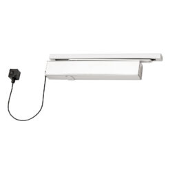 Maasland 8122BK | Cierrapuertas electrohidráulico de libre giro | Fuerza 3-6 | 24V DC