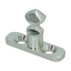 Maco 217080 | Cerradero para correderas HS | PVC y aluminio, 21,5 mm