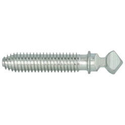 Maco 364198 | Bulón de cierre para corredera de madera | 73 x Ø12,5 mm plateado