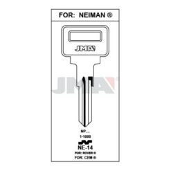Llave en bruto JMA NE-14 – vista agrupada
