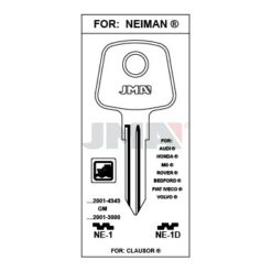 Llave en bruto JMA NE-1 – vista agrupada