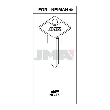 Llave en bruto JMA NE-27 – vista agrupada