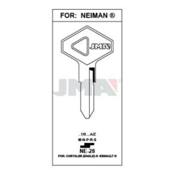 Llave en bruto JMA NE-28 – vista agrupada