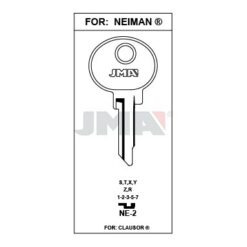 Llave en bruto JMA NE-2 – vista agrupada