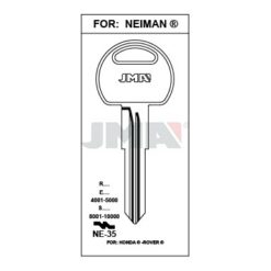 Llave en bruto JMA NE-35 – vista agrupada
