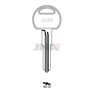 Llave en bruto JMA NE-35
