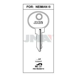 Llave en bruto JMA NE-37 – vista agrupada