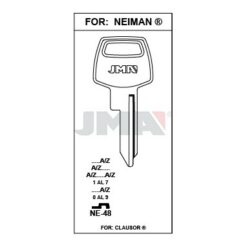 Llave en bruto JMA NE-48 – vista agrupada