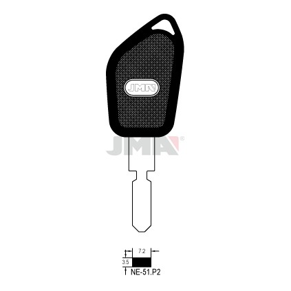 Llave en bruto JMA NE-51.P2
