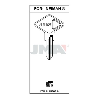 Llave en bruto JMA NE-5 – vista agrupada