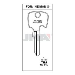 Llave en bruto JMA NE-61D – vista agrupada