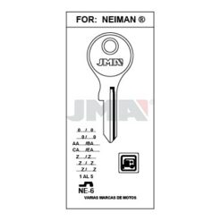 Llave en bruto JMA NE-6 – vista agrupada