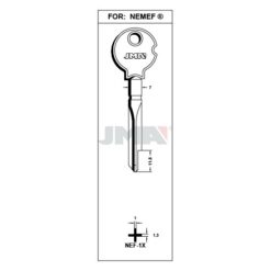 Llave en bruto JMA NEF-1X – vista agrupada