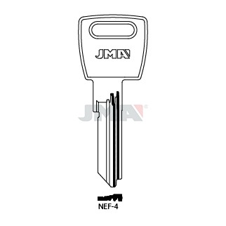 Llave en bruto JMA NEF-4