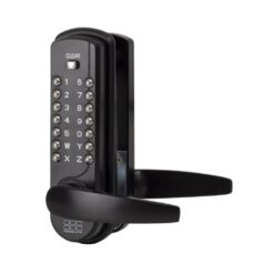 Maasland NK7500B | Cerradura de código mecánica | Aluminio | Teclado a un lado | Negro mate
