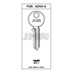 Llave en bruto JMA NO-1 – vista agrupada