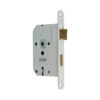 Nemef 1266/4 | Cerradura de gorja para puertas de interior | Distancia entre ejes 55 mm