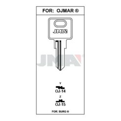 Llave en bruto JMA OJ-15 – vista agrupada