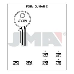 Llave en bruto JMA OJ-6I – vista agrupada