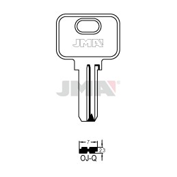 Llave en bruto JMA OJ-Q