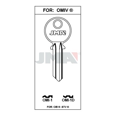 Llave en bruto JMA OMI-1 – vista agrupada