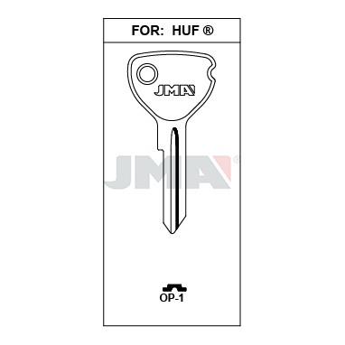 Llave en bruto JMA OP-1 – vista agrupada