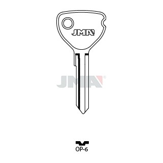 Llave en bruto JMA OP-6