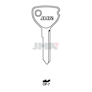 Llave en bruto JMA OP-7