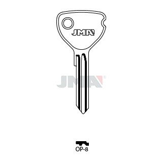 Llave en bruto JMA OP-8