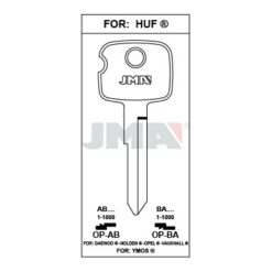 Llave en bruto JMA OP-BA – vista agrupada