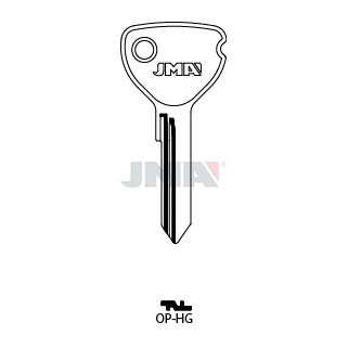 Llave en bruto JMA OP-HG