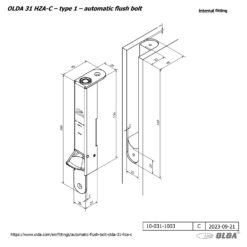 OLDA 31 HZA-C | Pasador automático | Tipo 1 - 2