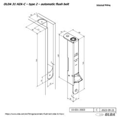 OLDA 31 HZA-C | Pasador automático | Tipo 2 - 2