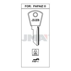 Llave en bruto JMA PAP-1 – vista agrupada