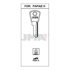 Llave en bruto JMA PAP-3 – vista agrupada