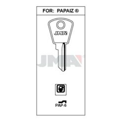 Llave en bruto JMA PAP-6 – vista agrupada