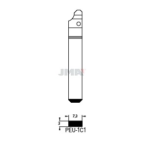 Llave en bruto JMA PEU-1C1 NIK
