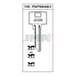 Llave en bruto JMA PFA-5 – vista agrupada
