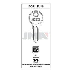 Llave en bruto JMA PJ-1 – vista agrupada