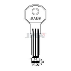 Llave en bruto JMA PR-22